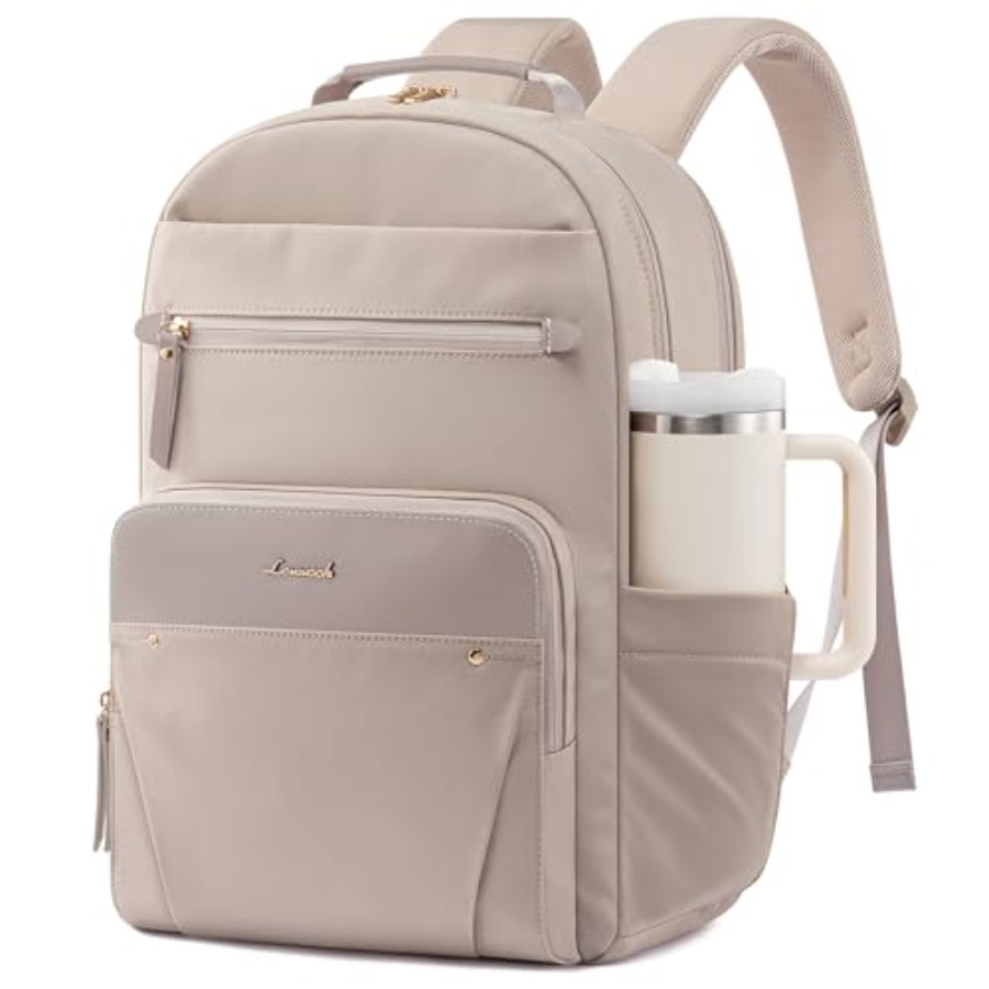 For Leather Work - Laptop Backpack for Women with Leather