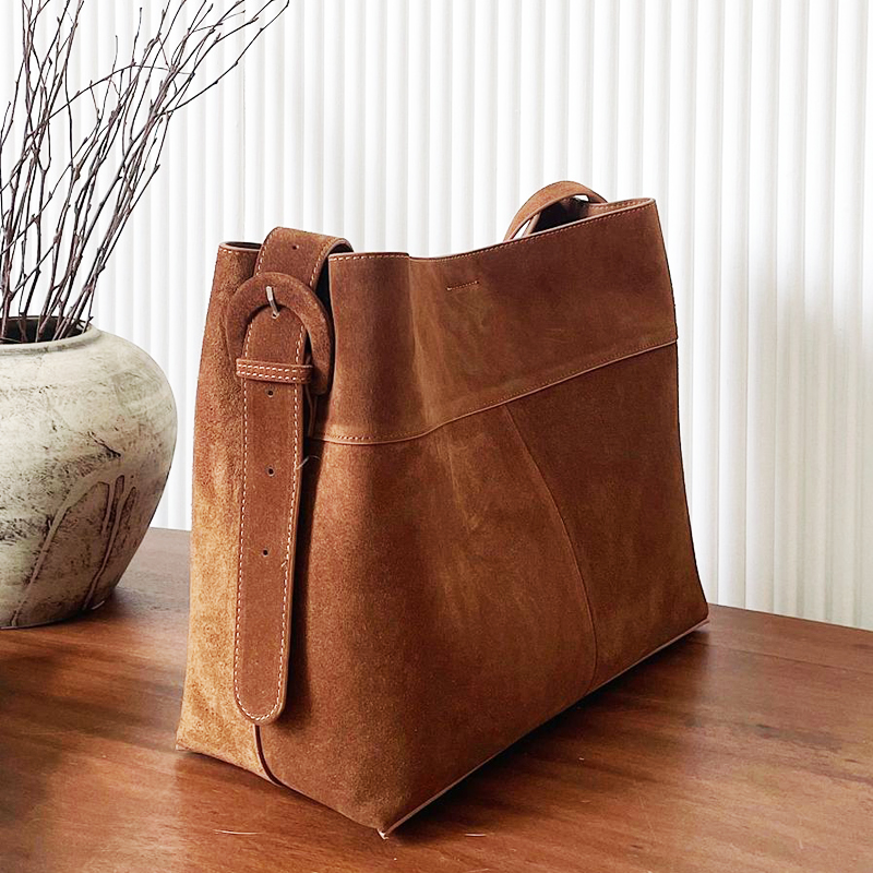 Leatherwork Wallet - Korean Genuine Leather Tote Bags For