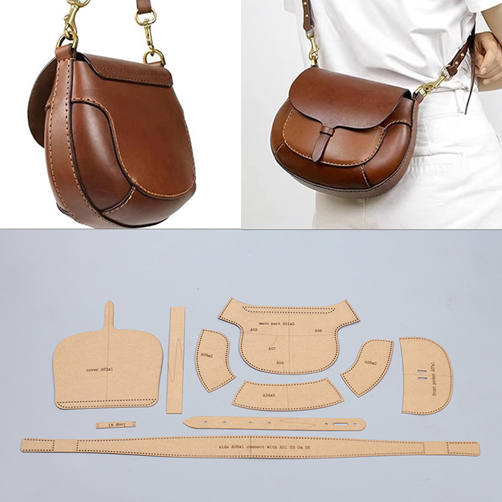 Leatherwork Patterns - heavy duty kraft paper sewing pattern