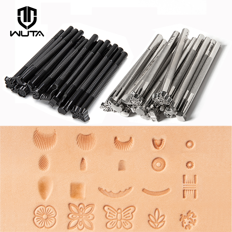 Leatherwork Punching Tool - WUTA Leather Stamping Tools Skin Stamps