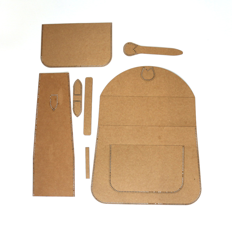 New Kraft paper template DIY l - Leatherwork Patterns 评论和价格