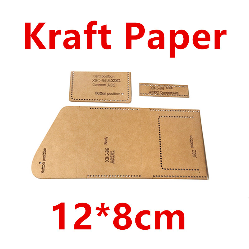 Handmade DIY Kraft Paper Sewin - Leatherwork Patterns 评论和价格