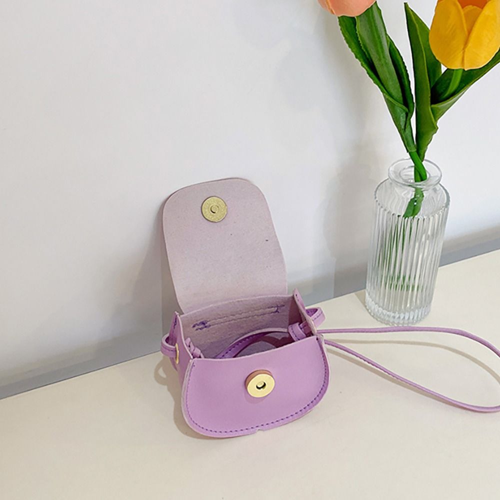 Child Girls Cross Body Bag PU  - Leatherwork Wallet 评论和价格