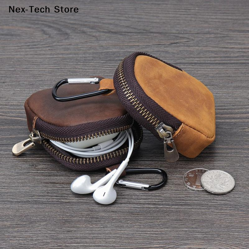 [NT]Retro Small Zipper Pouch E - Leatherwork Wallet 评论和价格