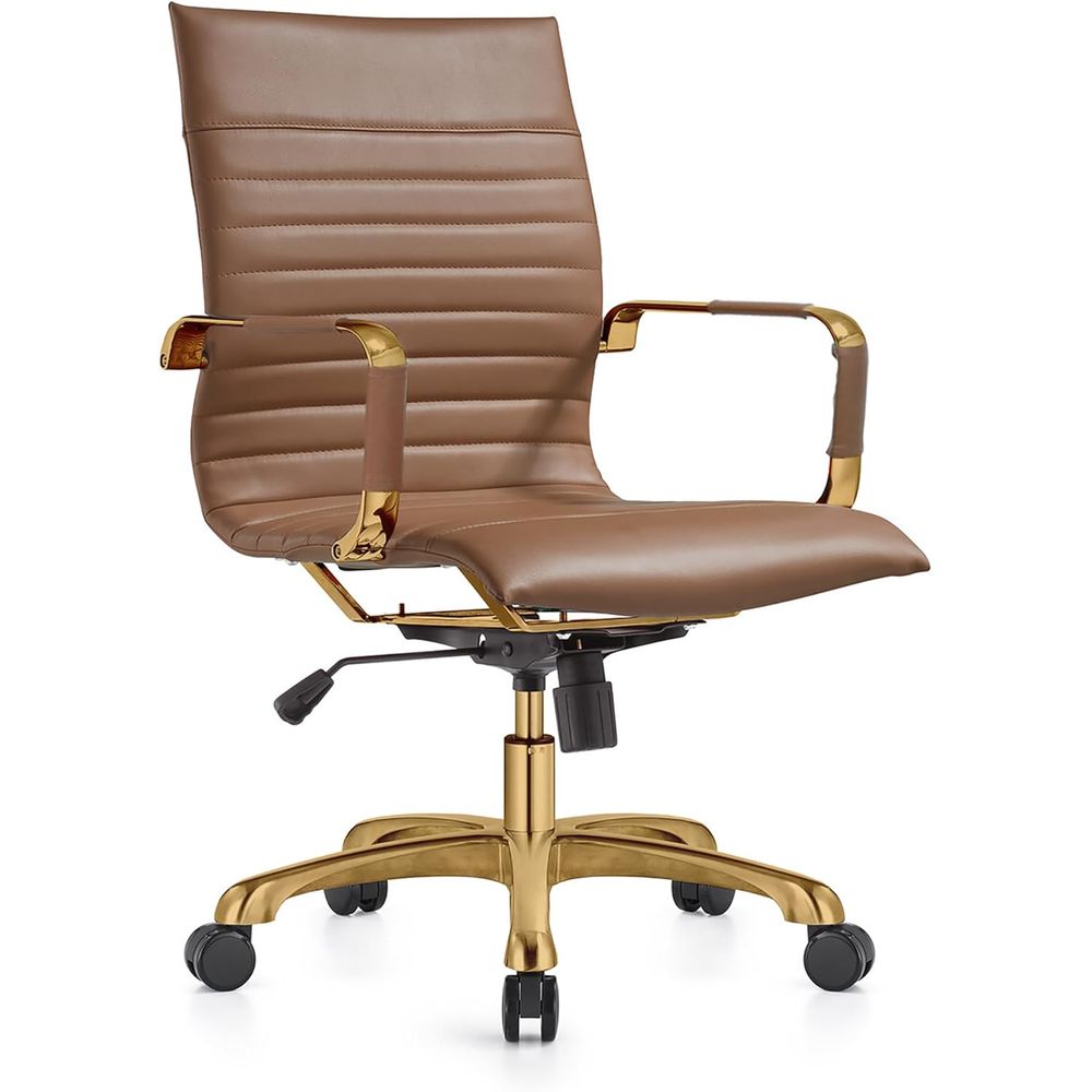 Ergonomic High-Back Leather Of - Leatherwork At Home 评论和价格