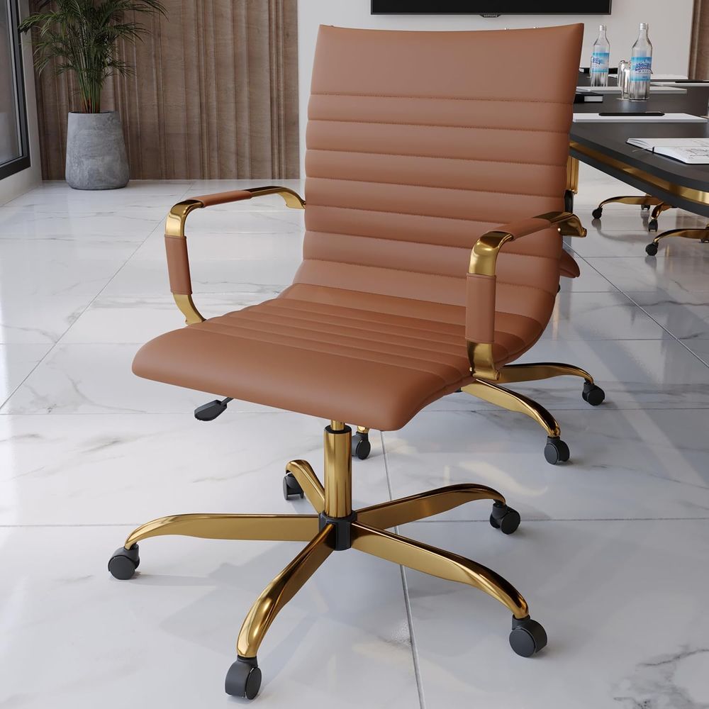 Ergonomic High-Back Leather Of - Leatherwork At Home 评论和价格