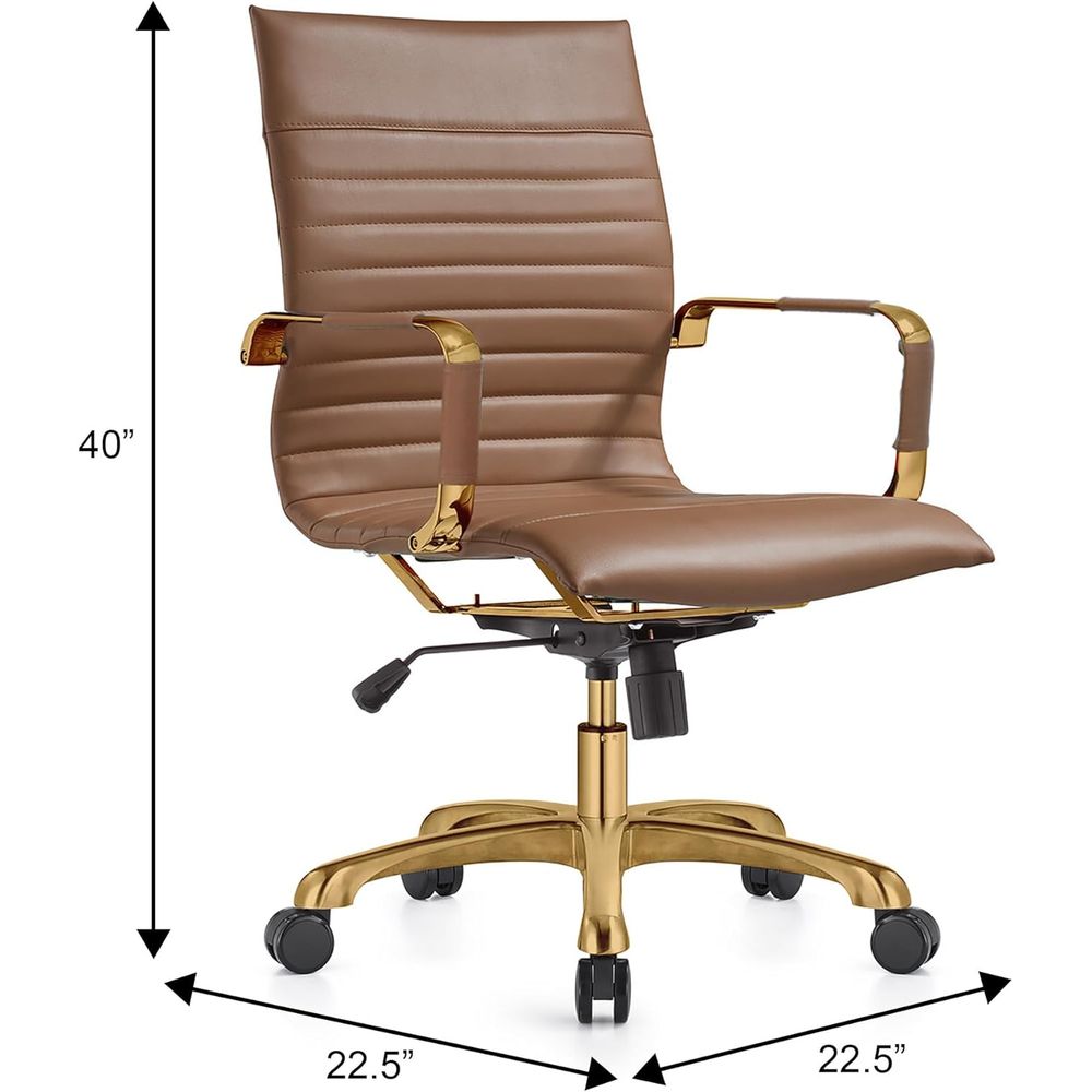 Ergonomic High-Back Leather Of - Leatherwork At Home 评论和价格