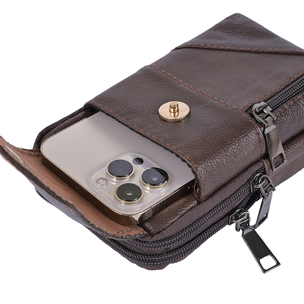 Men Simple Shoulder Bag Waterp - Leatherwork Wallet 评论和价格