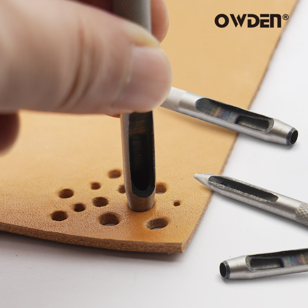 6pcs Leather Hole Punching Too - Leatherwork Punching Tool 评论和价格