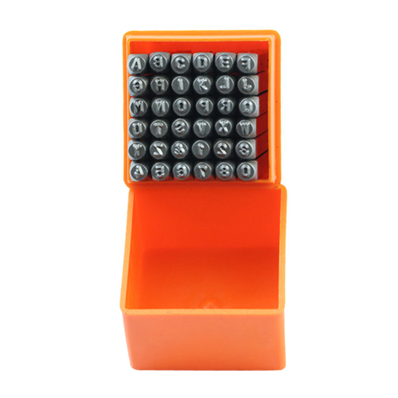 36 Pcs Punch Stainless Steel L - Leatherwork Punching Tool 评论和价格