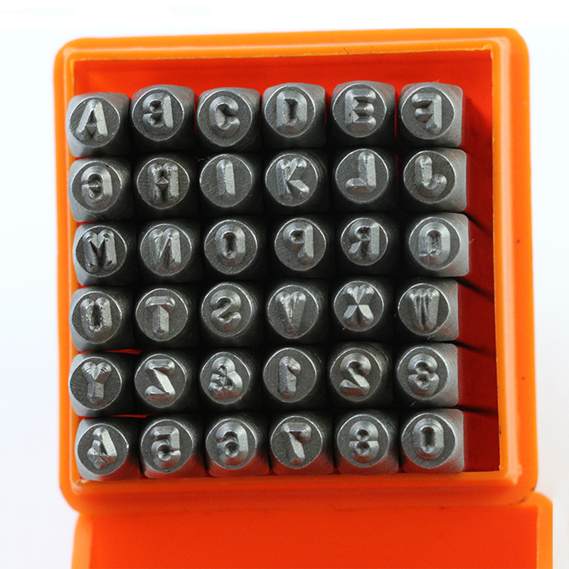 36 Pcs Punch Stainless Steel L - Leatherwork Punching Tool 评论和价格