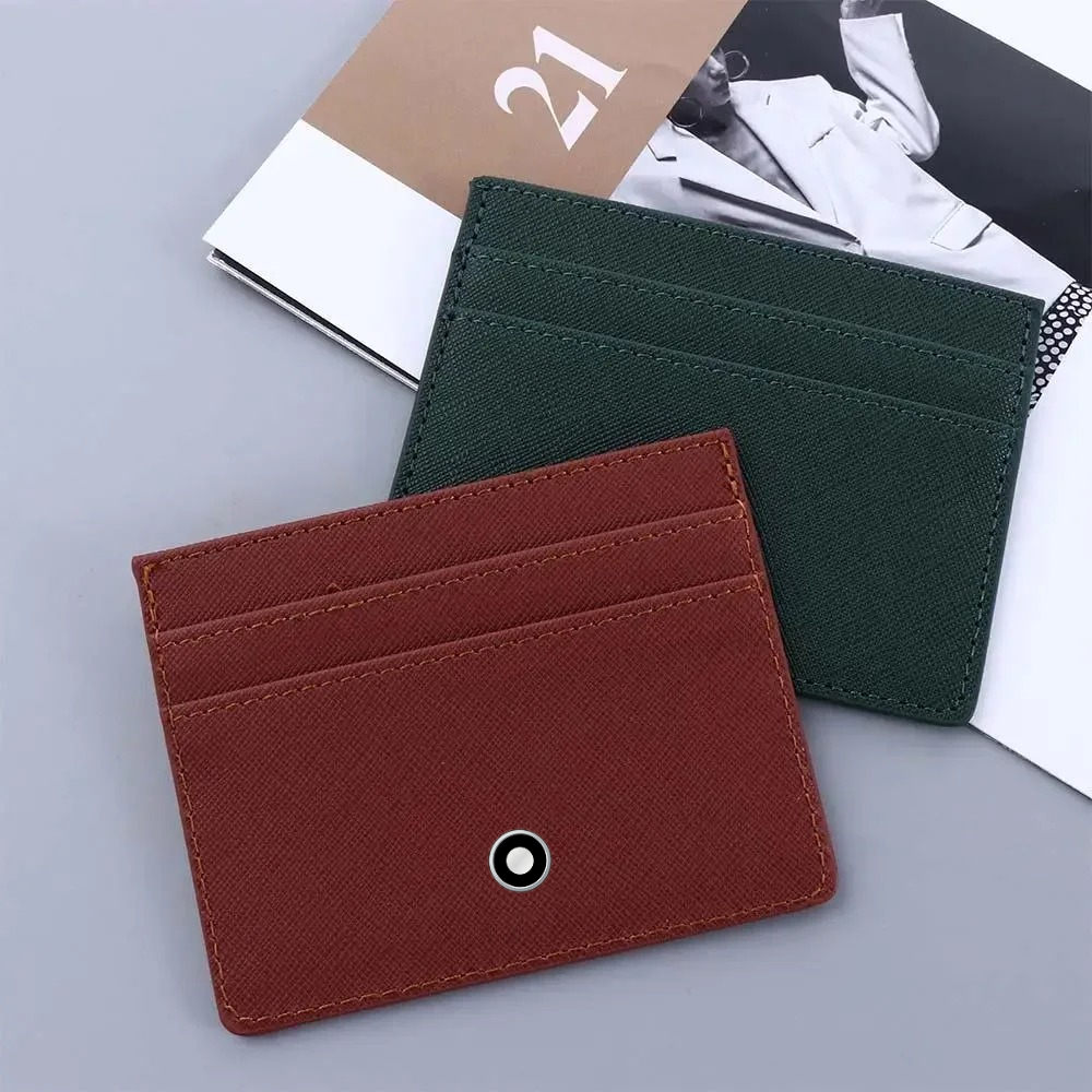 Minimalist Women Men Leather S - Leatherwork Wallet 评论和价格