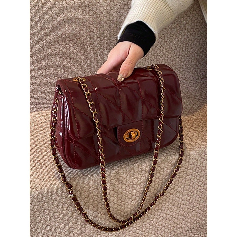 Classic Rhombus Pattern PU Wat - Leatherwork Patterns 评论和价格