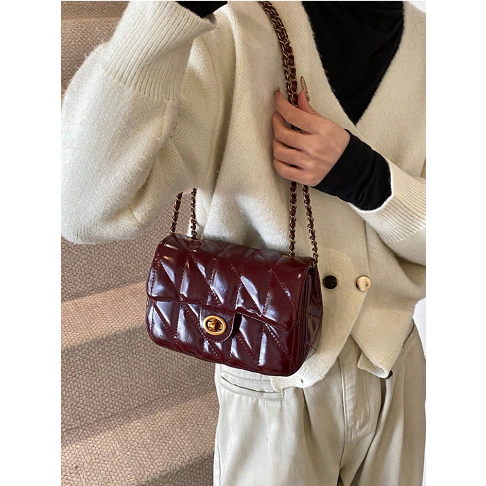 Classic Rhombus Pattern PU Wat - Leatherwork Patterns 评论和价格