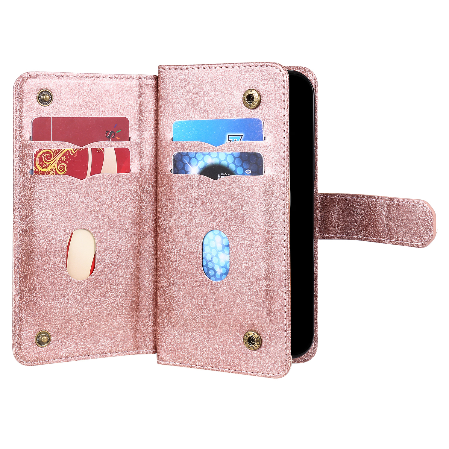 Flip Magnetic Multi Cards Solt - Leatherwork Wallet 评论和价格