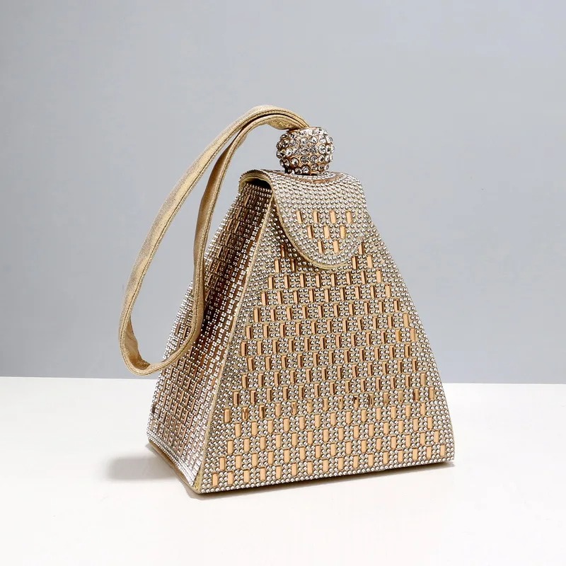 Rhinestones Luxury Evening Bag - Leatherwork Wallet 评论和价格