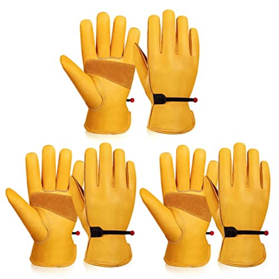 Leather Work Gloves for Men, 3 - Leveling Leatherworking 评论和价格